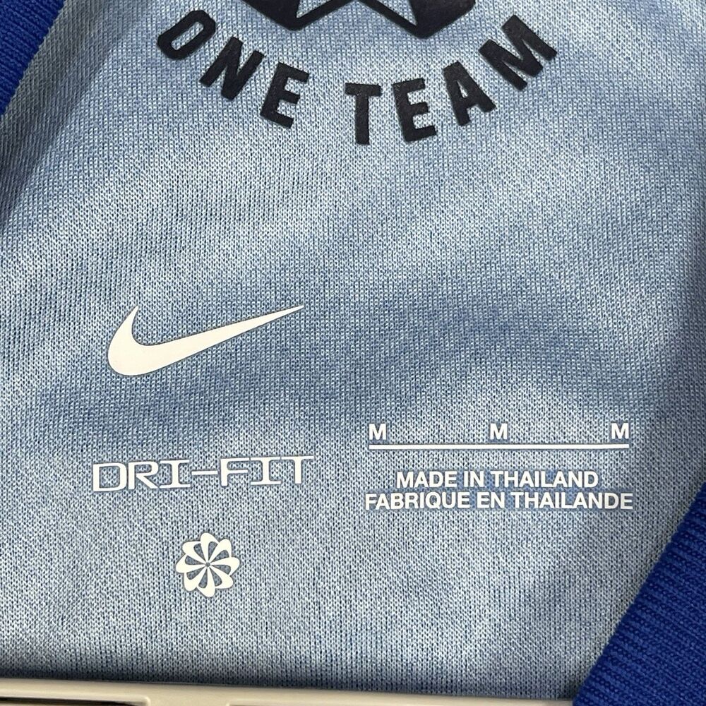 Team USA Soccer Jersey Mens Medium Royal Blue Nike USMNT Match Away Kit 2024 - Picture 5 of 10